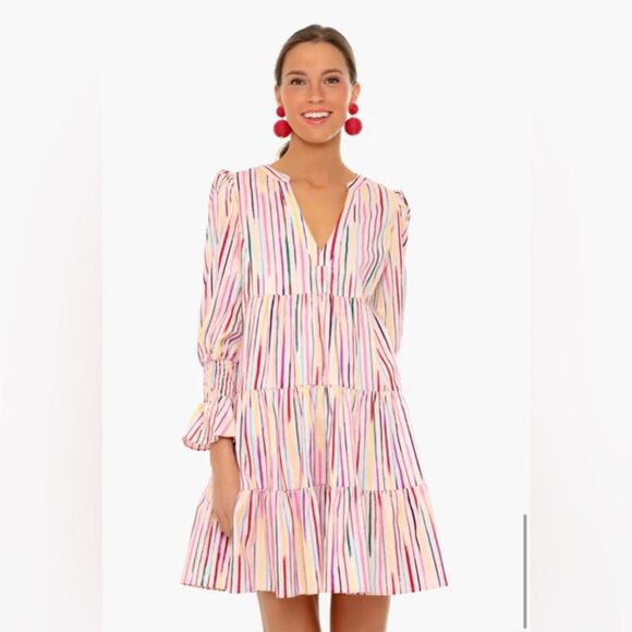 POMANDER PLACE Bermuda Pink Sorbet Kenzo Dress; Size Medium; NWOT! 😃 - Picture 8 of 14